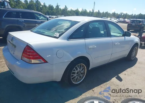 2005 Mercury Montego Luxury из США, поврежденный, VIN 1MEFM40195G615707